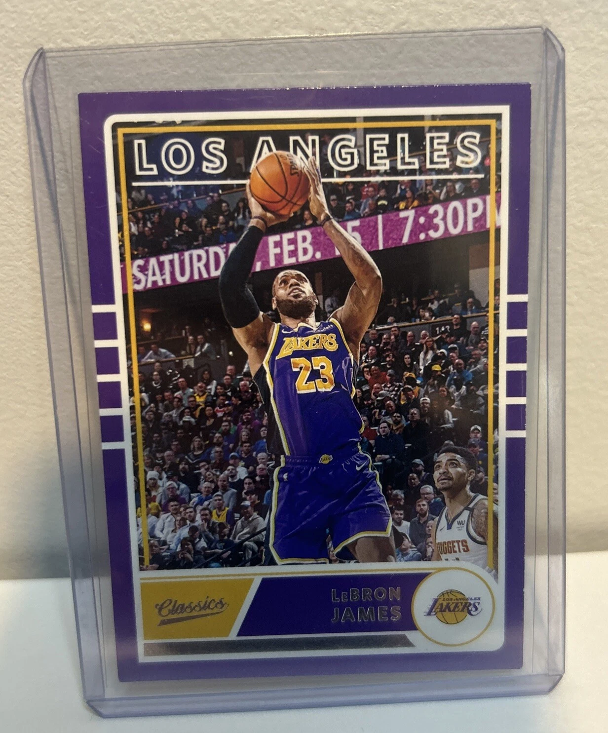 Lebron James trading card
