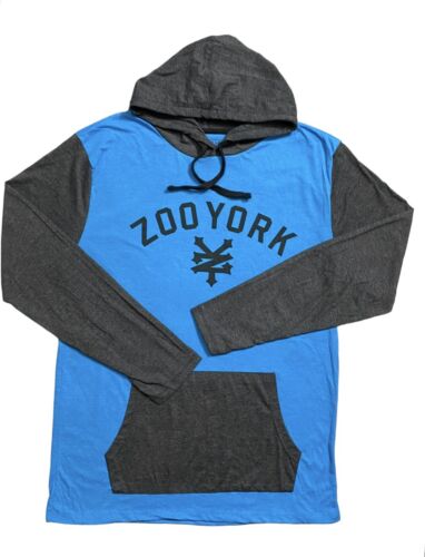 Zoo York Men’s Casual Hoodie Size Large TALL Lightweight Sweatshirt Long Sleeves - Picture 8 of 17