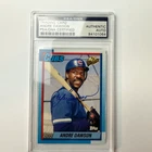 Andre Dawson Signed 2005 Topps All Time Fan favorites #36 PSA Auto Authentic