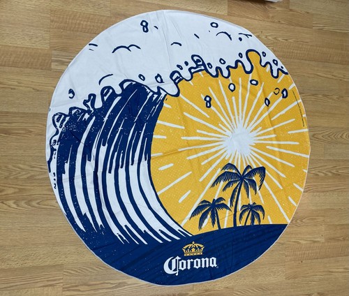 59" Round Corona Beer Beach Towel - Corona - Beach - Pool - Towel - Picture 2 of 8