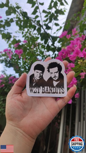 (3er Pack) Harry und Marv nasse Banditen allein zu Hause Aufkleber 3 Zoll - Bild 2 von 3
