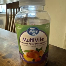 Adult Multi-Vitamin Gummies: Gummy with Vitamins A, C, D, E, B-6, B-12 (150 Ct)