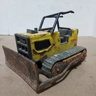 Vintage TONKA T-6 Bulldozer Pressed Steel Rubber Tracks Toy parts project