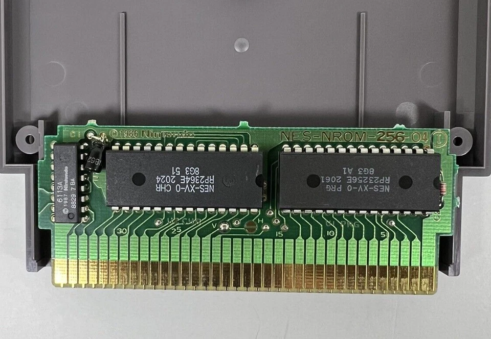 BANDAI XEVIOUS for Nintendo NES Complete Game Box Manual Tested Authentic - Image 4 of 4