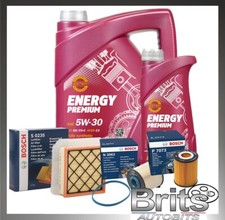 FOR VAUXHALL ZAFIRA 1.7 CDTI DIESEL 09-14 SERVICE KIT AIR OIL FUEL FILTERS & OIL