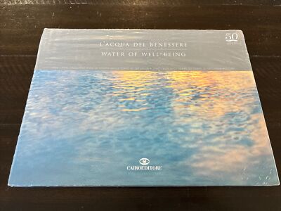 New Unopened L  acqua del benessere water of well being (1956-2006) tesi  windus
