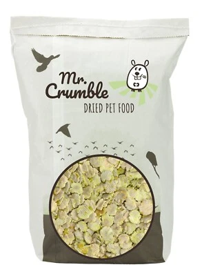MR. CRUMBLE DRIED PET FOOD Erbsenflocken 10kg Nagerfutter Kaninchenfutter Spitzenqualität