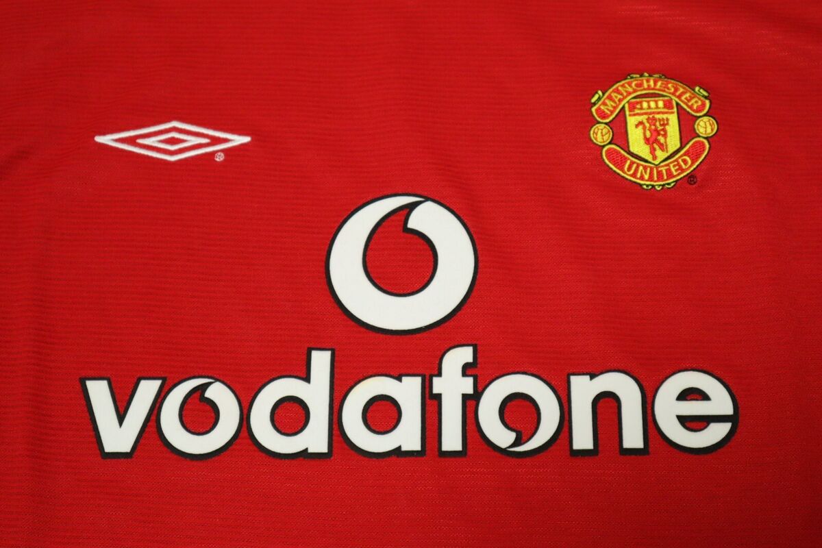 2000-2001-2002 Manchester United Manutd Jersey Shirt Home 2000-2001-2002 Manchester United Manutd Jersey Shirt Home