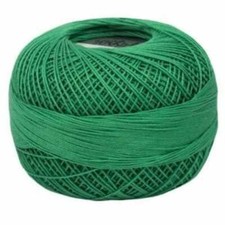 Lizbeth Egyptian Cotton Crochet Thread Size 40 Color 687 Peppermint Green