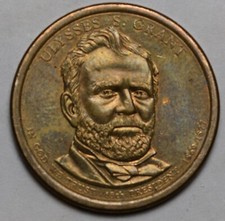 RARE Antique Ulysses S. Grant $1 Dollar Coin 1869-1877 - 2011 D - 18th President