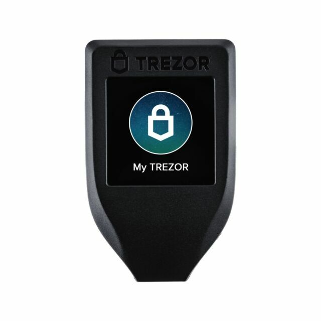 trezor bitcoin hardware wallet model t (gen 2)