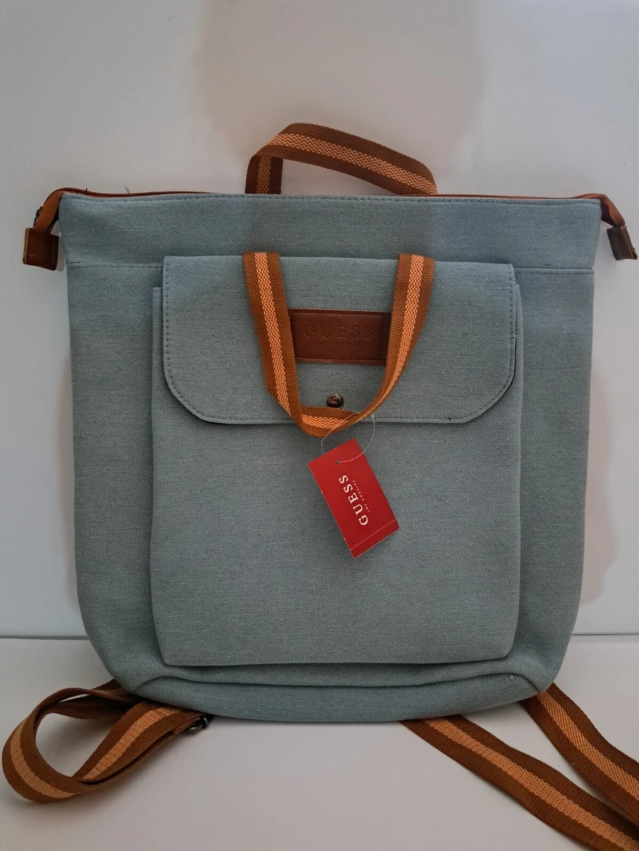 Guess top denim backpack