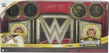 WWE Championship Showdown TITLE BELT w Swap side plates & Adjustable Role Play