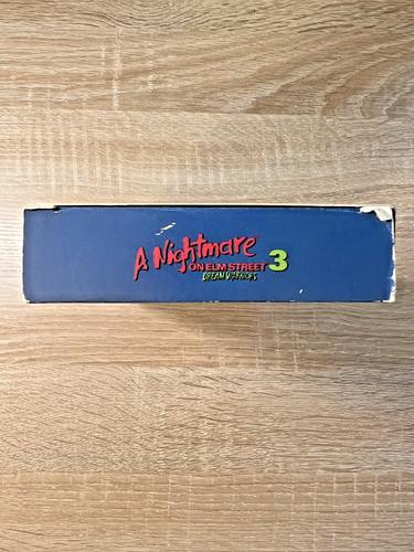 A Nightmare on Elm Street 3 Dream Warriors VHS 1987 Media Horror Movie 80's OOP - Picture 6 of 9