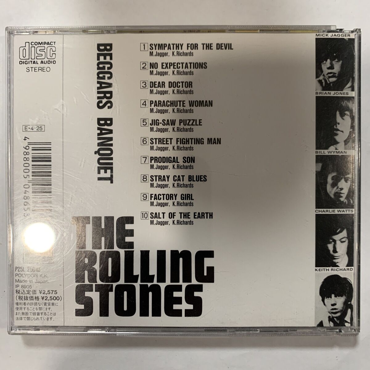 The Rolling Stones – Beggars Banquet CD 1989 London – P25L 25043 *Japan | eBay The Rolling Stones – Beggars Banquet CD 1989 London – P25L 25043 *Japan | eBay