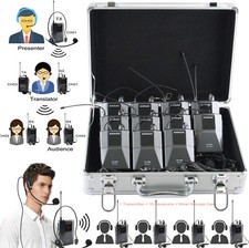 EXMAX Wireless Microphone Syste for Church Translation EX-938-1T10R Storage Case