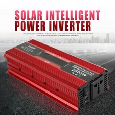 Car Power Converter InverterDC 12V To AC220V LCD 2000W Transformer LED Display B