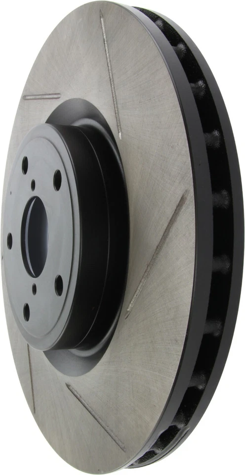 Rotor de freno delantero StopTech Sport ranurado de 1 pieza para Subaru WRX STI 13-17 Foto 4 de 4