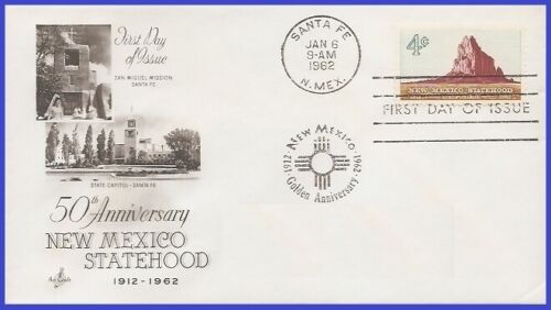 USA3 #1191 u/un Artcraft primer día cubierta Nuevo México Estado - Imagen 1 de 1