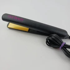 Hot Beauty Professional Womens Solid Black Hair Straightener Model HFl100