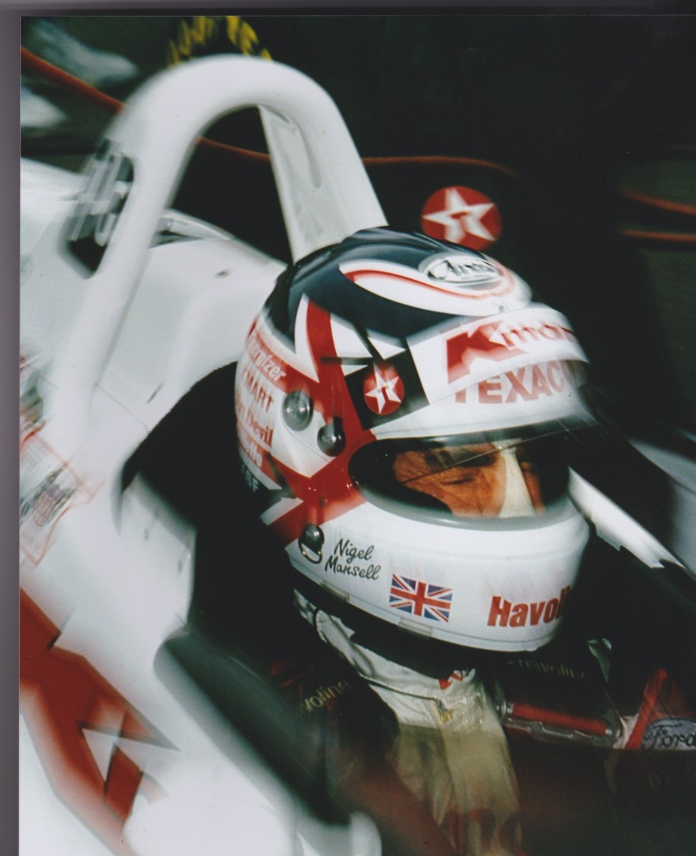 NIGEL MANSELL NEWMAN HAAS 1993 INDY 500 8 X 10 FI CHAMPION