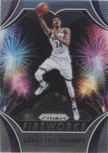 d/88 🔥 GIANNIS ANTETOKOUNMPO SSP 2019-20 Panini Prizm Choice Red