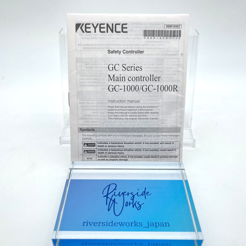 Keyence GC-1000 Industrial Safety Controller Ethernet LCD New - Picture 10 of 10