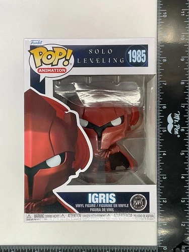 Funko Pop! Animation: Igris #1985 Limited Chase Edition Metallic Figure SEE PICS