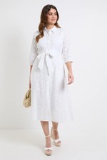 Principles Ivory Shirt Dress Womens Daywear Dresses