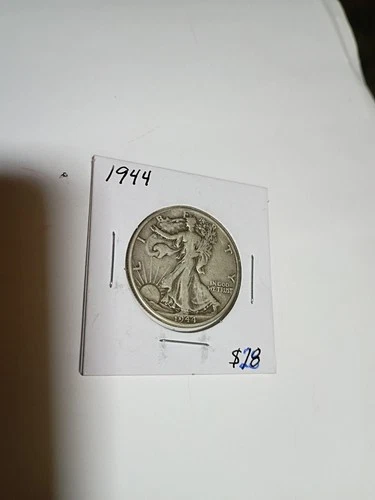 1944 (P) Walking Liberty Half Dollar Fine 90% Silver
