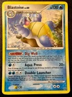 Blastoise 2/127 MP Holo Rare Cool Foil Bleed 2009 Platinum Base Pokémon Card!