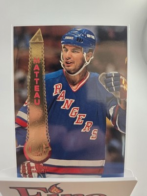 1994-95 Pinnacle - Stephane Matteau #329 New York Rangers