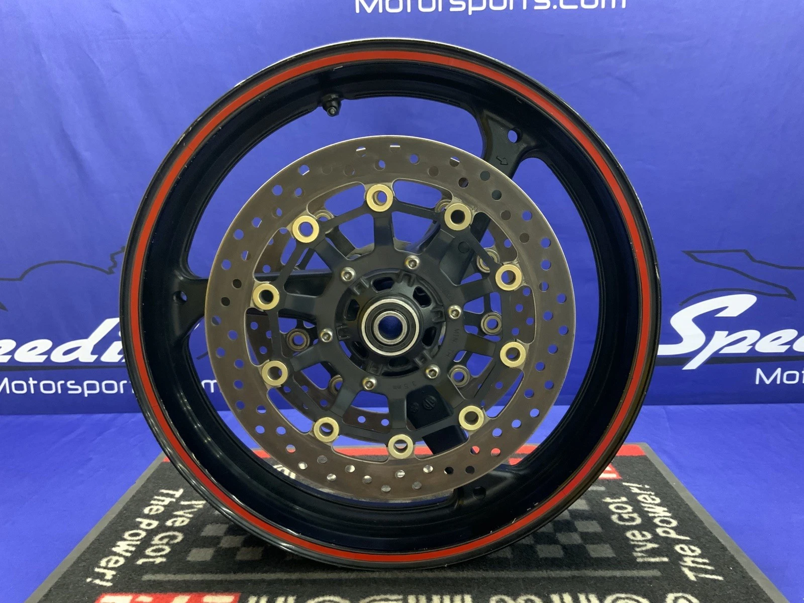 Honda Front Wheel W/ Rotors CBR 600RR 2007-2011 OEM 44650-MFJ-305ZA