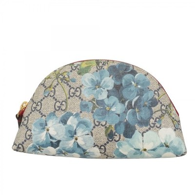 Gucci GG Blooms Bag/Pouch 431380 Blue Women's GZl1hx27