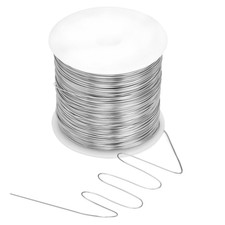 304 Stainless Steel Wire for Bailing, Sculpting, Jewelry Making - 18 Gauge