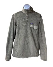Patagonia Re-Tool Snap T Pullover Men’s XL Fleece Jacket Sage Green Polartec