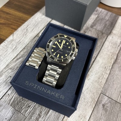 Mint Spinnaker Hull Diver Automatic Watch Seiko NH-35 Beautiful