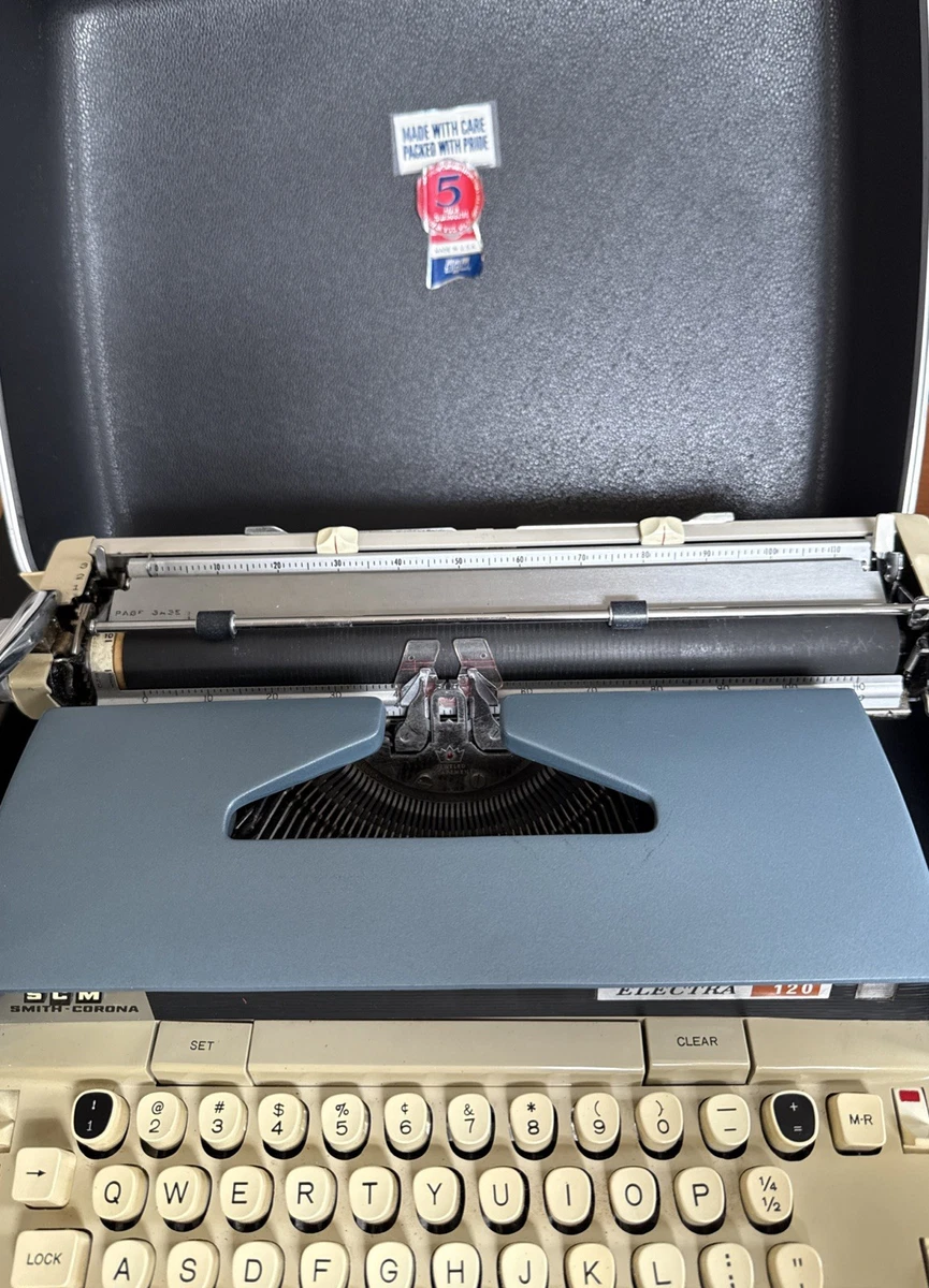 Smith Corona Electric Collectible Typewriters with Vintage for