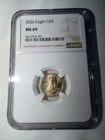 2026 American Gold Eagle $5 1/10 oz Gold NGC MS69