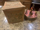 1920’s  Marx Tin Litho Wind Up Ring-A-Ling Circus Toy Ringmaster W Original Box