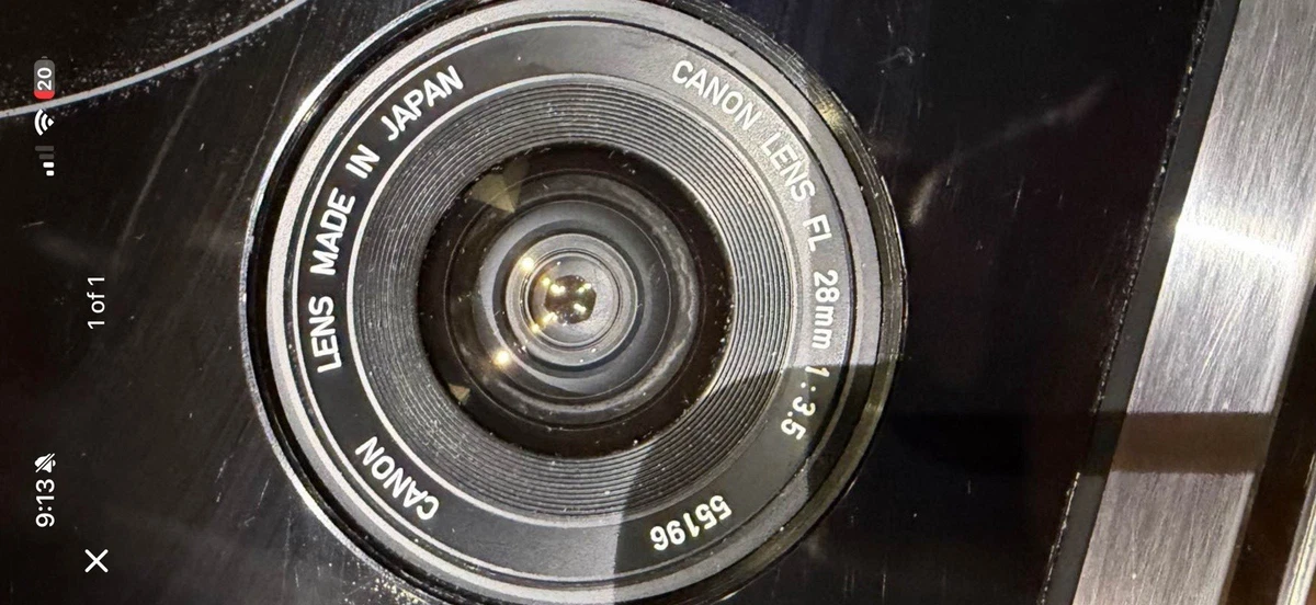 Canon FL Camera Lenses 28mm Focal for sale | eBay
