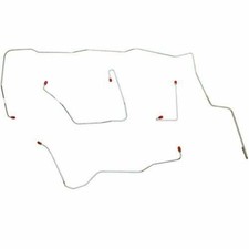 Front Brake Line Kit Fits Ford Thunderbird 1965-66 Power Drum Brakes Skt6501ss