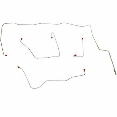 Front Brake Line Kit Fits Ford Thunderbird 1965-66 Power Drum Brakes SKT6501SS
