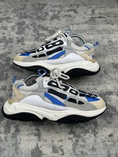 Amiri Bone Runner Sneaker Skeleton White Blue Size UK 9 EU 43