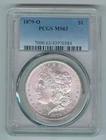 1879-O U.S. MORGAN SILVER DOLLAR - KM#110 - PCGS SLABBED - MS63