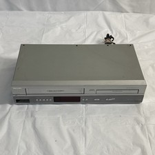 E1 Philips DVP3150V/37 4 Head Hi-Fi VCR/DVD Combo Player No Remote Tested