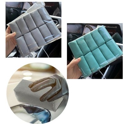 10 PCS Suede Ceramic Coating Applicator Car Paint Care Wax Applicator Sponge Pad