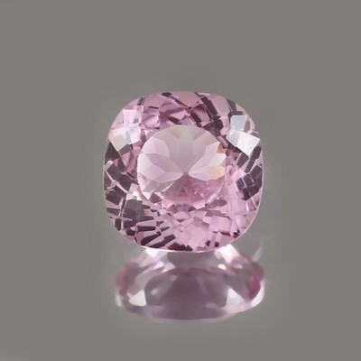 12x12mm Natur Ceylon Padparadscha Saphir facettiert lose Edelstein Kissenschliff
