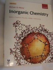 Shriver and Atkins' Inorganic Chemistry,Peter Atkins, Tina Overt