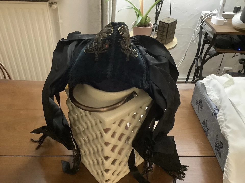 Coiffe Ancienne Alsacienne Enfant. ALSACE art Populaire Bonnet  - Photo 2/3